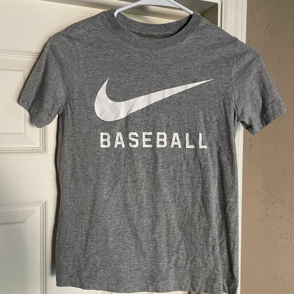 Nike Gray Baseball T-Shirt